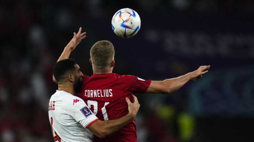 MS vo futbale 2022: Súboj Dánska s Tuniskom skončil nerozhodne