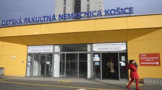 Na snímke Detská fakultná nemocnica (DFN) Košice.
