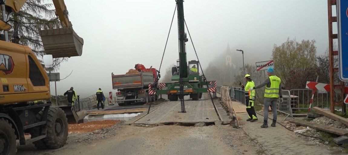 Oprava mosta v Margecanoch si vyžiadala uzáveru premávky