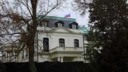 Ruská ambasáda v Prahe.