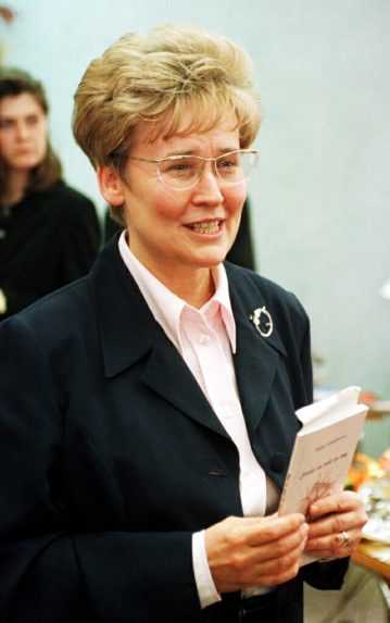 Na snímke slovenská ekonómka a politička Brigita Schmögnerová.