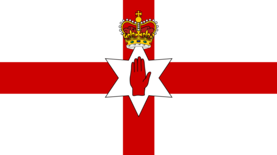 Na snímke vlajka Severného Írska.