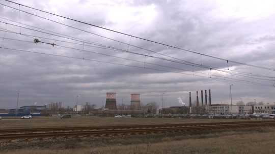 Závod U. S. Steel v Košiciach.