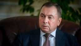 Na snímke zosnulý bieloruský minister zahraničných vecí vladimir Makei.