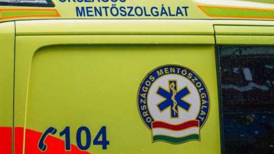 Ilustračná snímka - vozidlo maďarskej záchrannej služby.