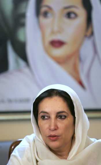 Bénazír Bhuttová.