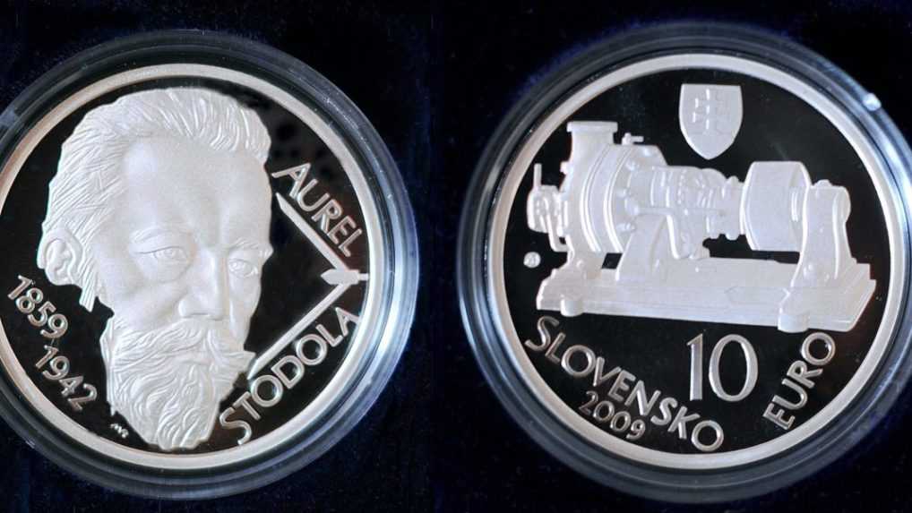 Mincovňa Kremnica vyrazila mincu v nominálnej hodnote 10 eur s vyobrazením konštruktéra, vynálezcu a pedagóga Aurela Stodolu.