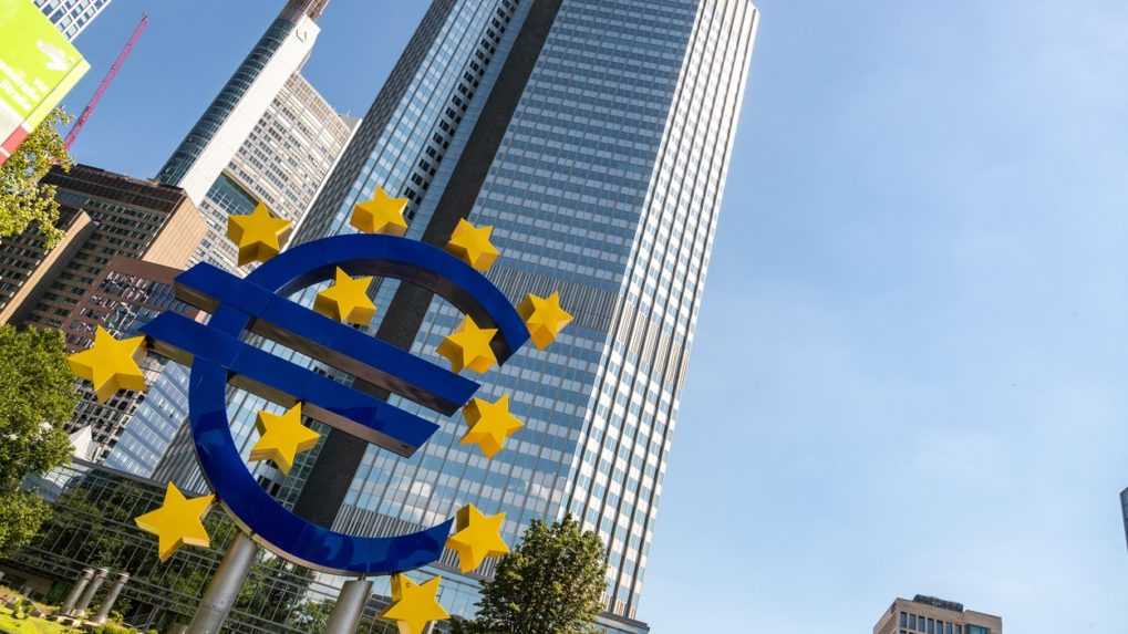 Centrála ECB vo Frankfurte nad Mohanom.