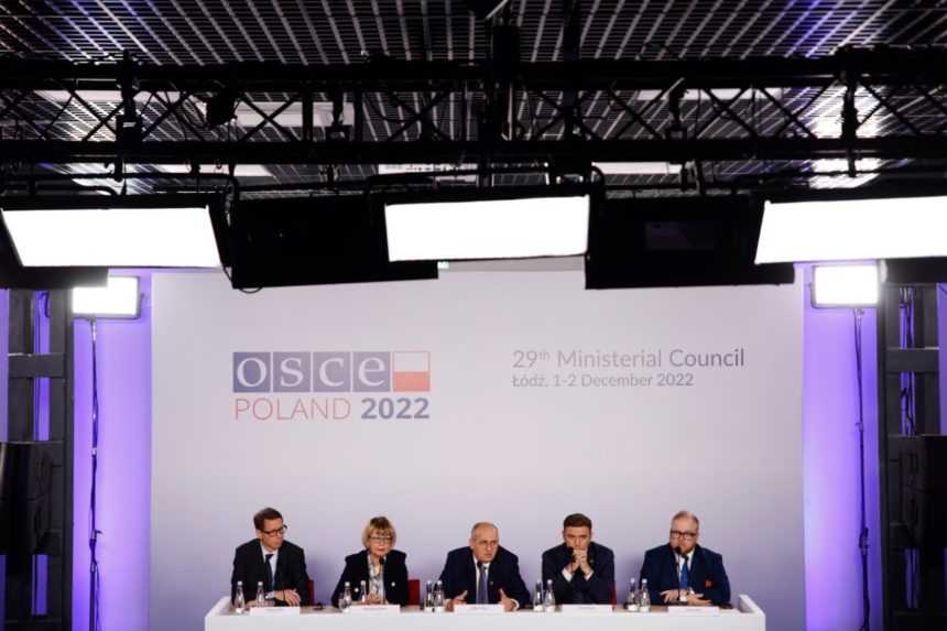 Ministri zahraničia OBSE sa v Lodži nezhodli na spoločnej rezolúcii