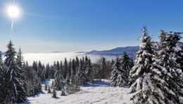 Na ilustračnej snímke zimná príroda v Krivánskej Malej Fatre.