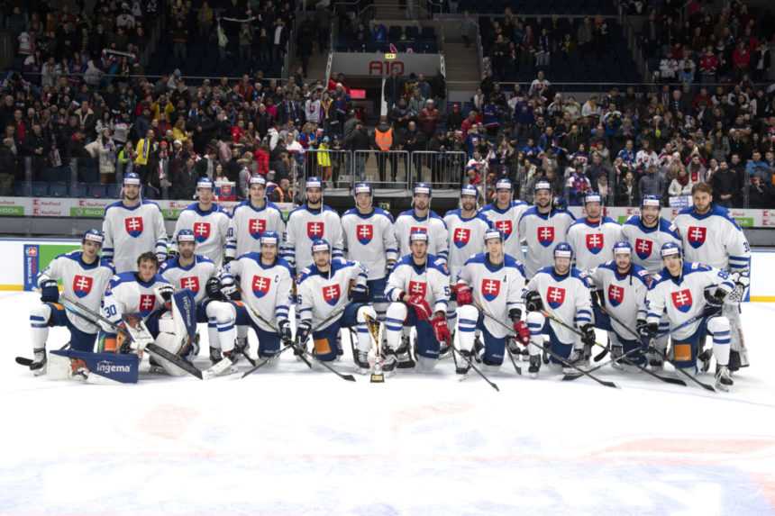 Ďalší jasný triumf slovenských hokejistov znamenal výhru na domácom turnaji