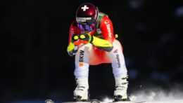Švajčiarska lyžiarka Corinne Suterová.