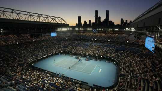 Tenisová aréna Roda Lavera, na ktorej tenisti zápolia počas Australian Open.
