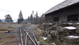 Úzkokoľajová železnica v Čiernom Balogu.