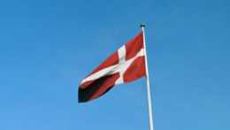 Dánska vlajka.
