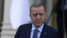 Na archívnej snímke zo 16. mája 2022 turecký prezident Recep Tayyip Erdogan.