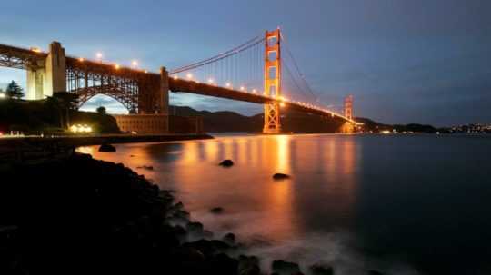 Most Golden Gate v San Franciscu.