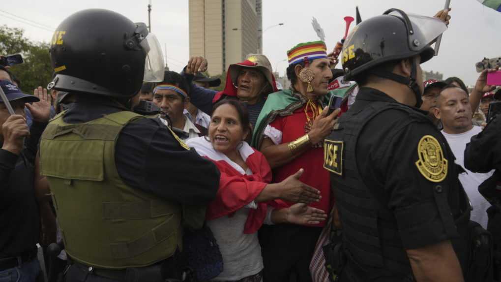 V Lime došlo k potýčkam medzi políciou a demonštrantmi