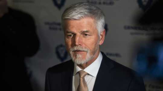 Na snímke kandidát na českého prezidenta, bývalý náčelník generálneho štábu Petr Pavel.