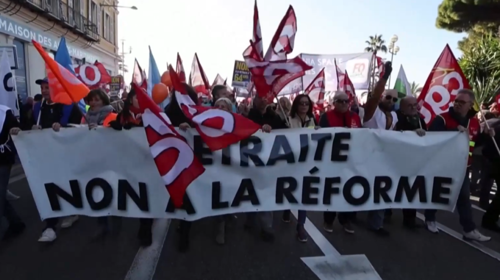 Francúzi opäť protestovali proti dôchodkovej reforme