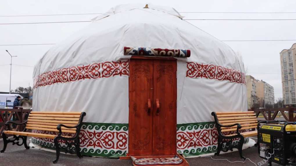 V ukrajinskom meste Buča otvorili „jurtu nezlomnosti“