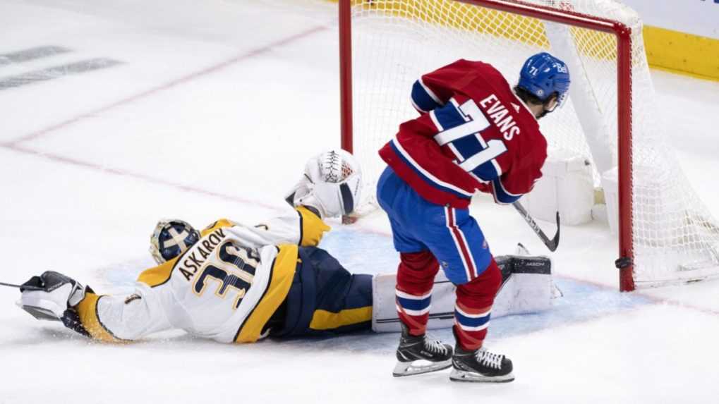 NHL: Slafkovský nebodoval už v 13. zápase v rade