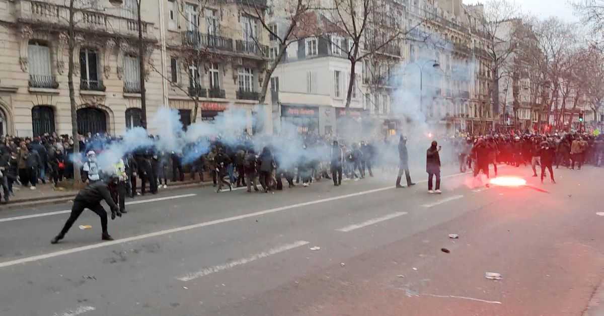 La France paralysée par une grève contre la réforme des retraites