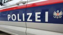 rakúske policajné auto