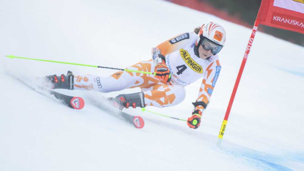 Vlhová je po prvom kole obrovského slalomu na siedmej priečke