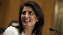 Na snímke bývalá americká veľvyslankyňa pri OSN Nikki Haleyová.