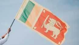 Vlajka Srí Lanky.