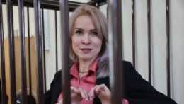 Odsúdená ruská novinárka Marija Ponomarenková.