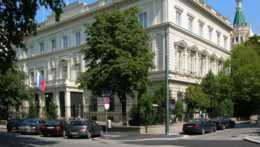 Ruské veľvyslanectvo vo Viedni.