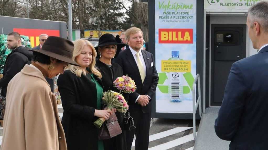 Slovensko je pre Holandsko inšpiráciou: Kráľovský pár prejavil záujem o zálohový systém PET fliaš