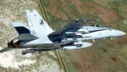 Ilustračná snímka - Stíhačka F-18 Hornet.