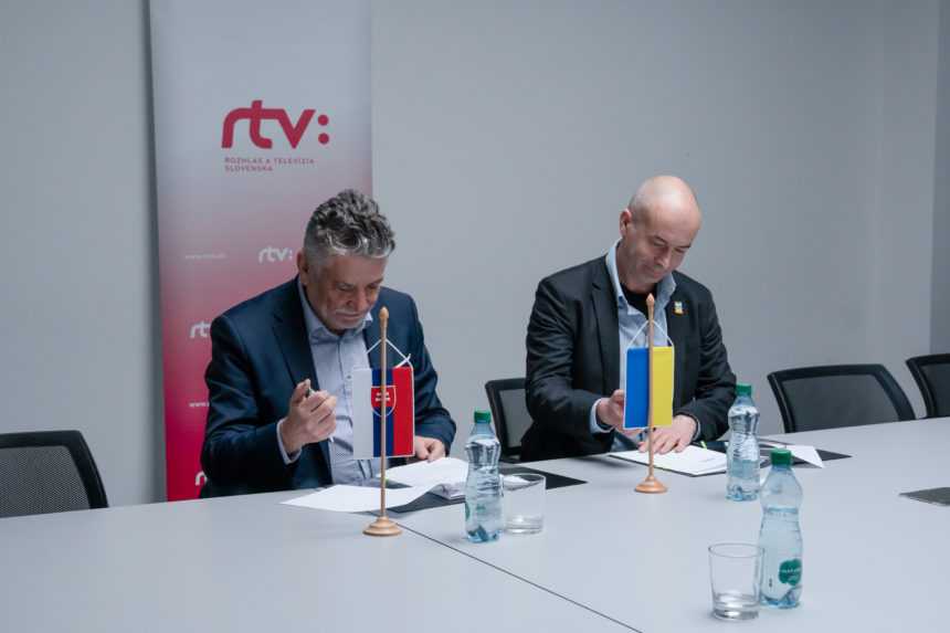 RTVS uzavrela dohodu s ukrajinskou verejnoprávnou televíziou a rozhlasom