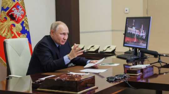 Na snímke je ruský prezident Vladimir Putin.