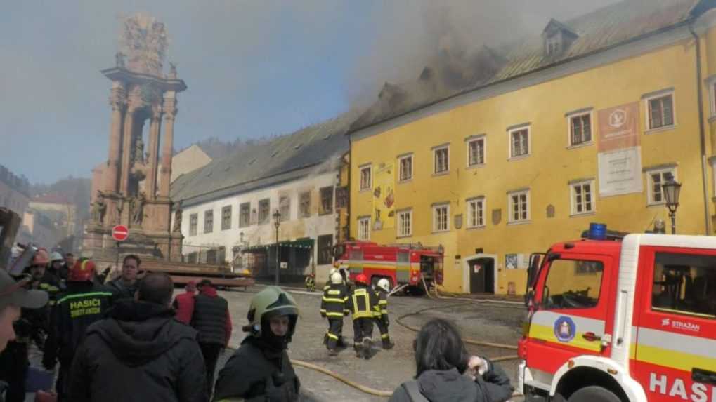 Jedna z budov, ktoré poškodil požiar v Banskej Štiavnici, nie je poistená