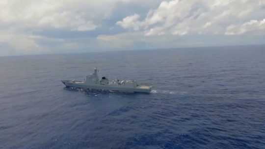 čínska bojová loď