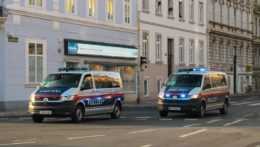 rakúske policajné autá
