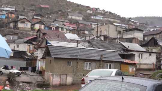 Na snímke je osada v obci Richnava.