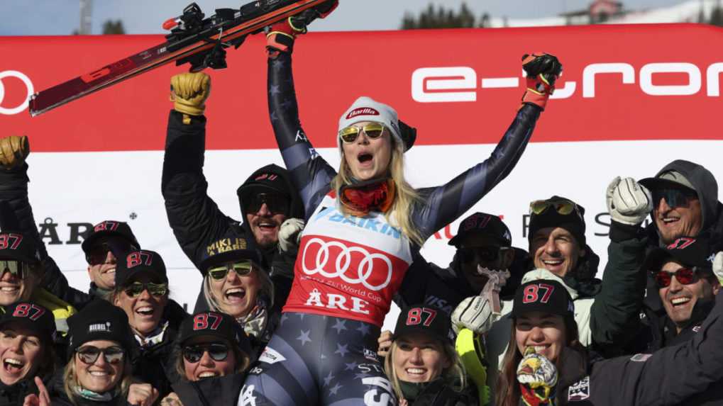 Shiffrinová sa stala najúspešnejšou lyžiarskou všetkých čias, Vlhová slalom v Are nedokončila