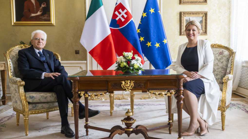 Prezidenti Slovenska a Talianska avizovali prehlbovanie spolupráce v oblasti energetiky