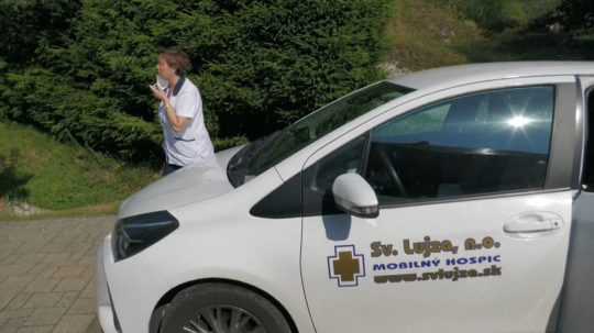 Mobilný hospic sv. Lujzy.