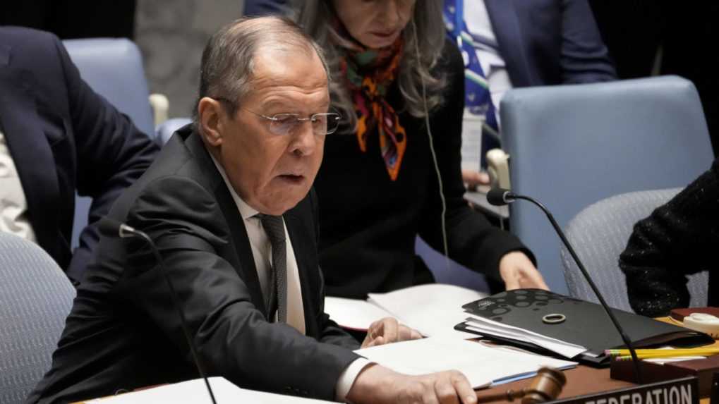 BR OSN: Guterres hovoril o utrpení Ukrajincov, Lavrov nazval Kyjev zločineckým režimom