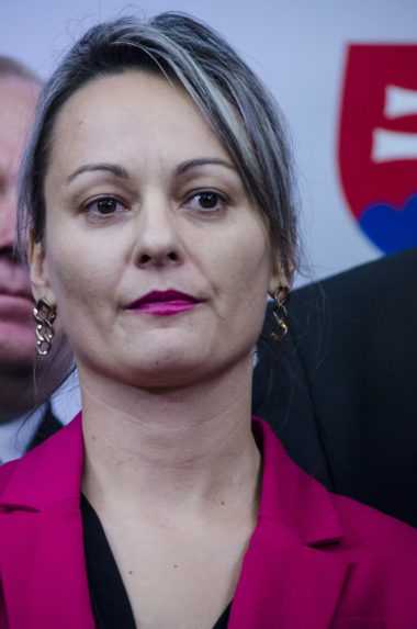 Soňa Gaborčáková - Ministerka práce, sociálnych vecí a rodiny SR.