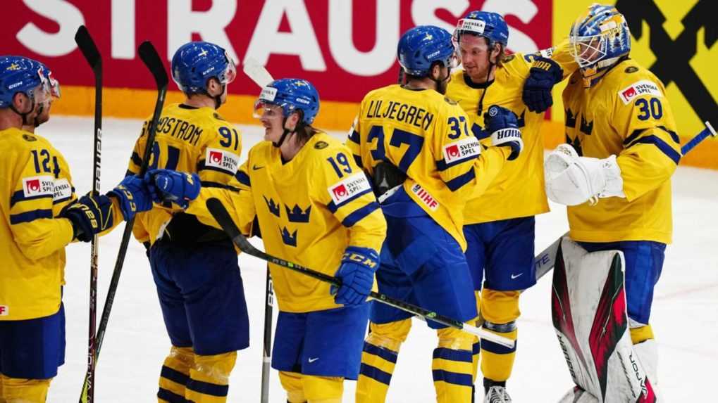 Švédsky hokejový tím nezadržateľný proti Maďarsku