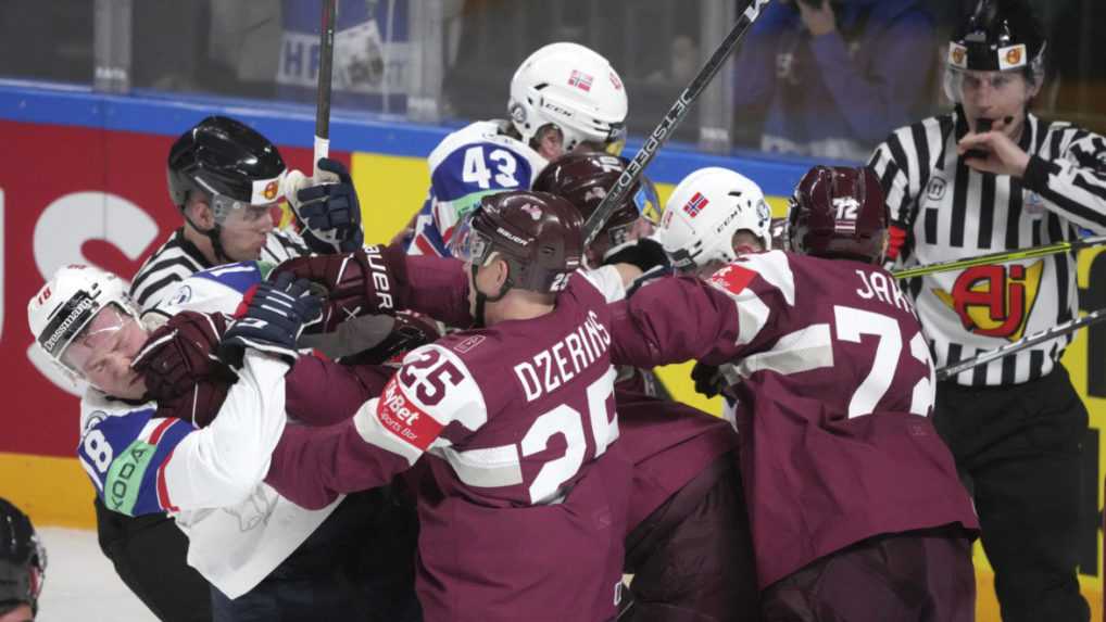 Lotyšskí hokejisti dokázali v dramatickom dueli zdolať Nórsko