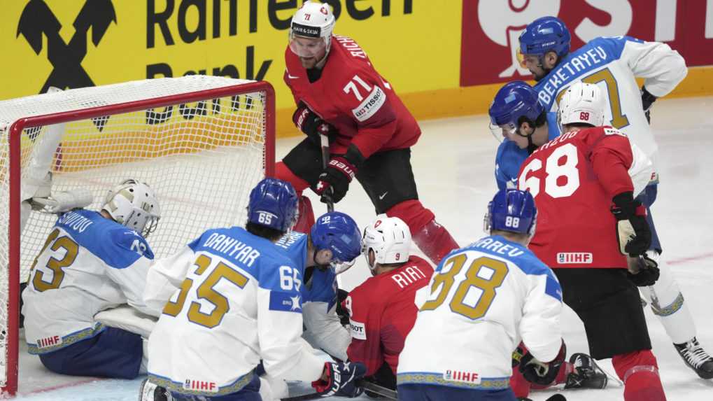 Švajčiarski hokejisti ničia súperov: Kazachstan zdolali 5:0