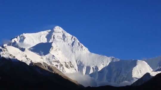 zasnežený Mount Everest